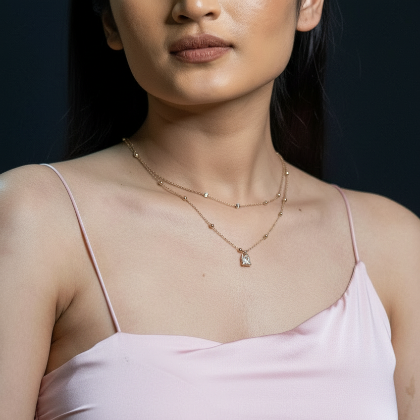 Silver Lock Chain