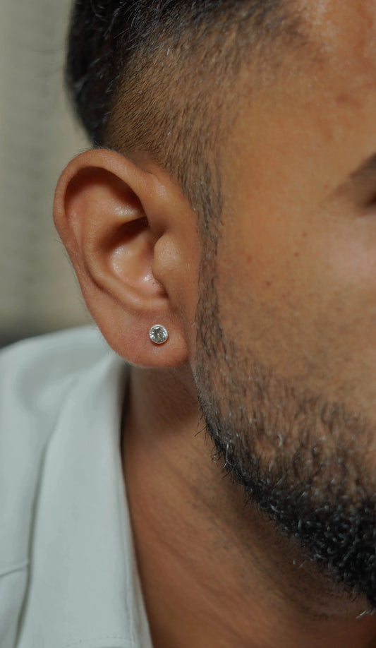 Kyro – Gold plated Silver Stud for Him Nysa Jewels