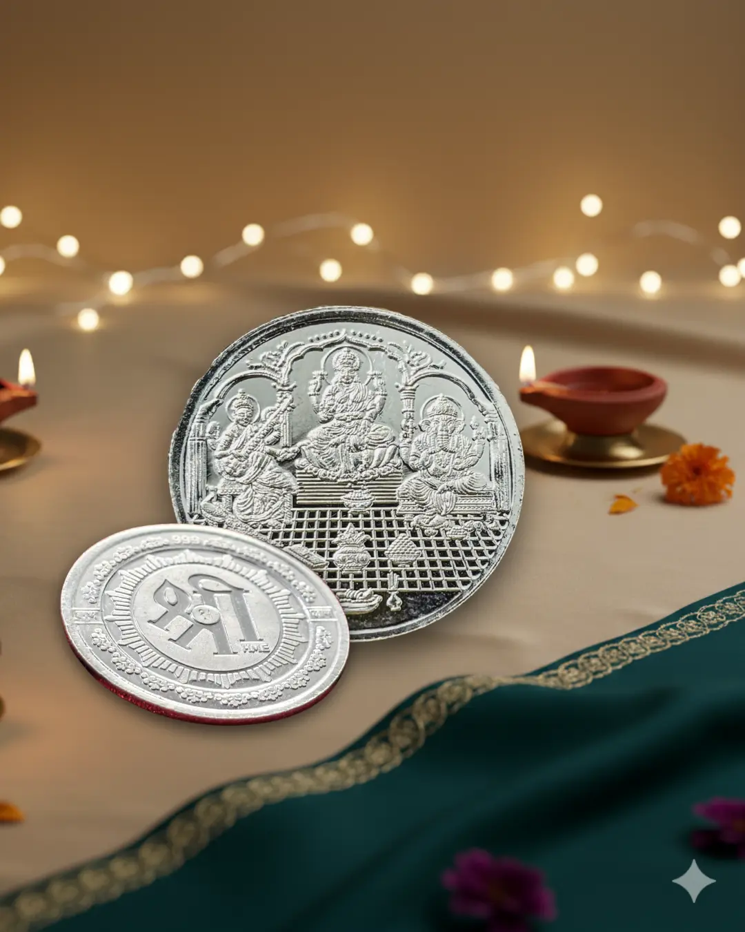pure silver coin